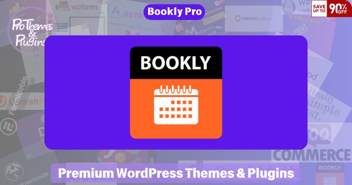 Bookly Pro product image for appointment booking and scheduling in WordPress