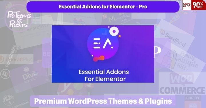 Essential Addons for Elementor Pro WordPress plugin