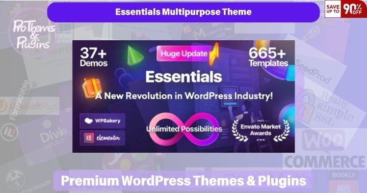 Essentials Multipurpose Theme product preview
