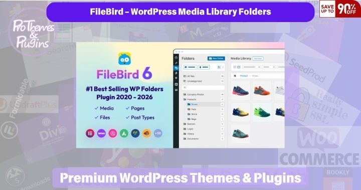 FileBird – WordPress Media Library Folders product preview